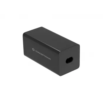 Conceptronic 6-poorts 200W GaN USB PD oplader met USB-C oplaadkabel, USB-C x 4, USB-A x 2, QC 3.0, PD 3.1, PPS