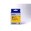 Epson labelcartridge Pastel LK-3YBP zwart/geel 9mm (9m)