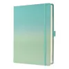 Schrijfnotitieboek Sigel Jolie JB102 A5+ 100 vel Groen Mint Turkoois