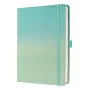 Schrijfnotitieboek Sigel Jolie JB102 A5+ 100 vel Groen Mint Turkoois