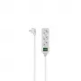Hama 00223001 stroomverlenging 1,4 m 3 AC-uitgangen binnen wit