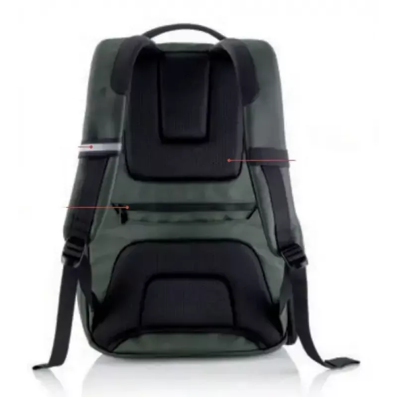 City-Rugzak MIQUELRIUS MR16981 – Groen Polyester, 22 L, City-Style