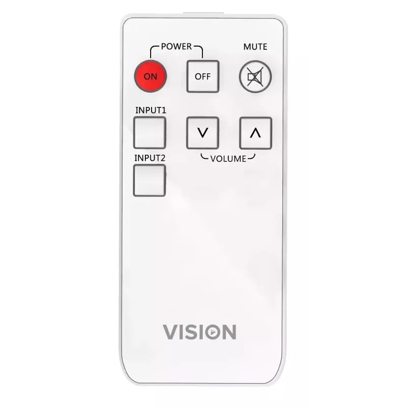 Audioversterker Vision TC3-AMP 2.0 kanalen thuisgebruik wit