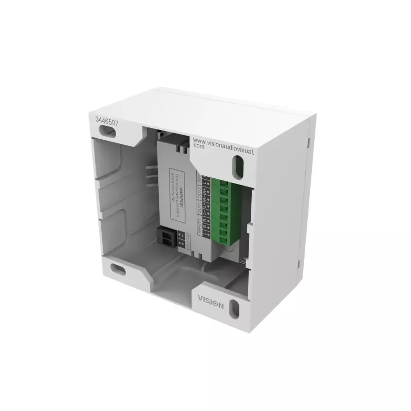 Audioversterker Vision TC3-AMP 2.0 kanalen thuisgebruik wit