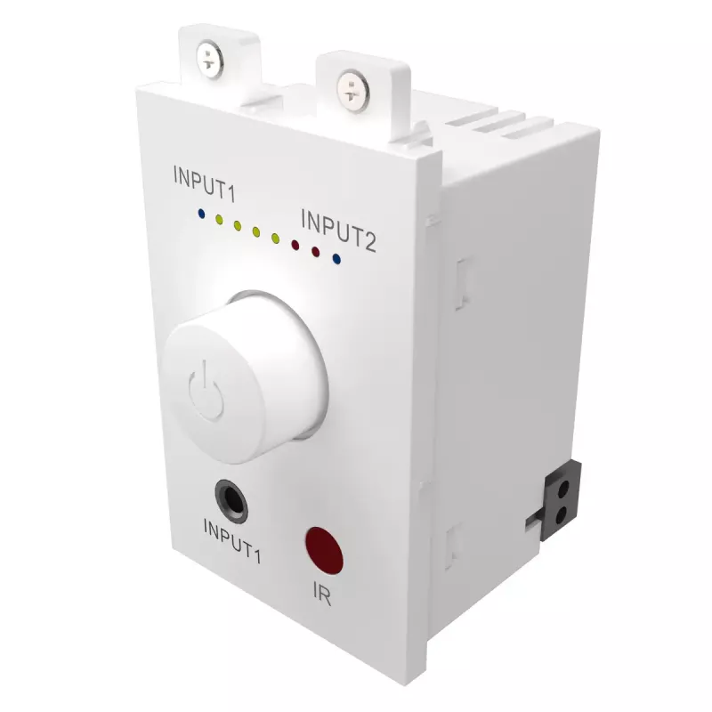 Audioversterker Vision TC3-AMP 2.0 kanalen thuisgebruik wit