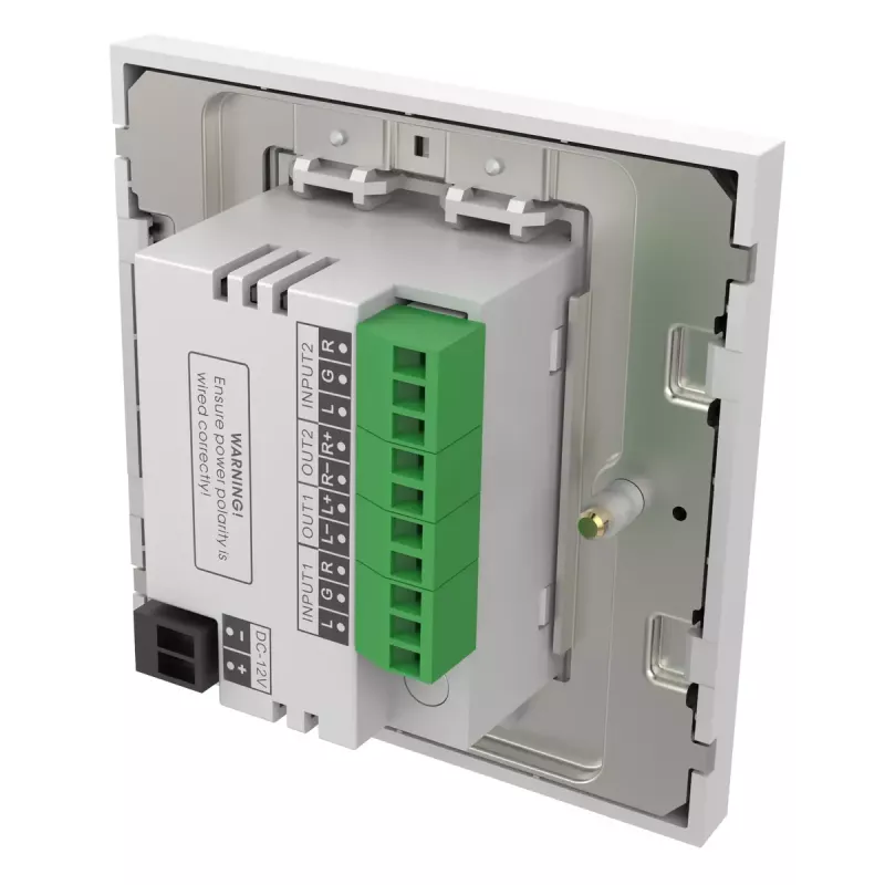 Audioversterker Vision TC3-AMP 2.0 kanalen thuisgebruik wit