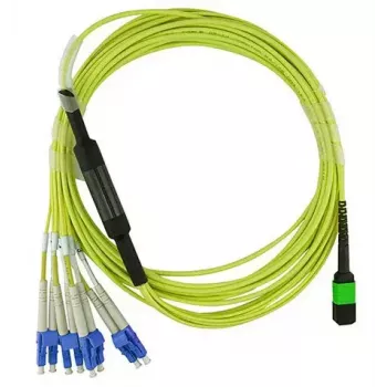 MPO-4xLC singlemode-patchkabel BlueOptics CBL-MPO12-4LC-SMF-2M 2m G.657.A1