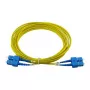 BlueOptics SFP3232BU1MK InfiniBand glasvezelkabel 1 m SC geel