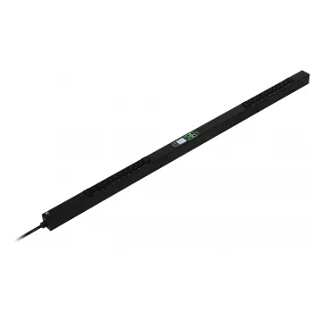 APC Easy PDU Switched ZeroU 16A 230V (20)C13 (4)C19 IEC309, Switched, 0U, eenfasig, verticaal, zwart, 24 AC-uitgangen