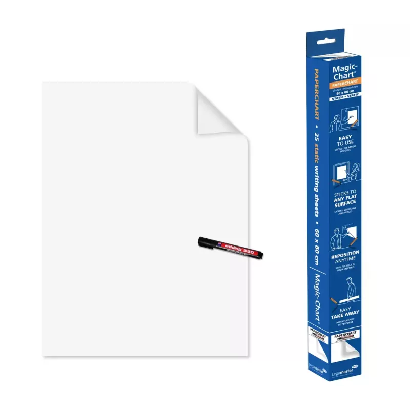 Paperchart-folie Legamaster Magic-Chart 60x80cm