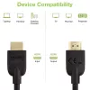 Techly ICOC HDMI2-4-030T HDMI-kabel 3 m HDMI type A (standaard) zwart