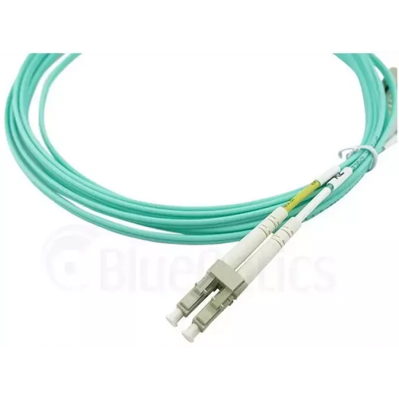 BlueOptics LC-SC multimode OM3 duplex glasvezel patchkabel, LC-UPC/SC-UPC, 1 m, beige (compatibel met Corning 055702K512000001M)