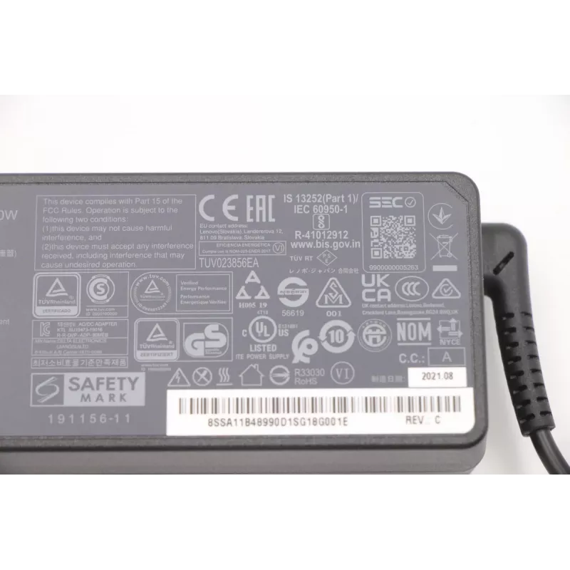 Lenovo 5A10V03251 voeding/omvormer indoor 90 W zwart