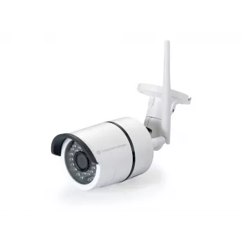 Conceptronic JARETH HD draadloze cloud IP-camera, buiten, IP-bewakingscamera, buiten, bedraad & draadloos, extern, plafond/muur, wit