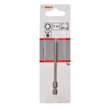 Schroevendraaierbit Bosch 2607001650 T15 extra hard 89 mm