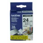 Labelband Brother TZ-251 zwart 8 m 2,4 cm