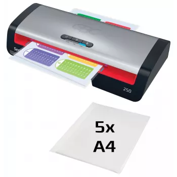 GBC 250 Office A4-lamineerapparaat, 24 cm, hetelamineerapparaat, 500 mm/min, 0,5 mm, A4, 100 µm