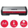GBC 250 Office A4-lamineerapparaat, 24 cm, hetelamineerapparaat, 500 mm/min, 0,5 mm, A4, 100 µm