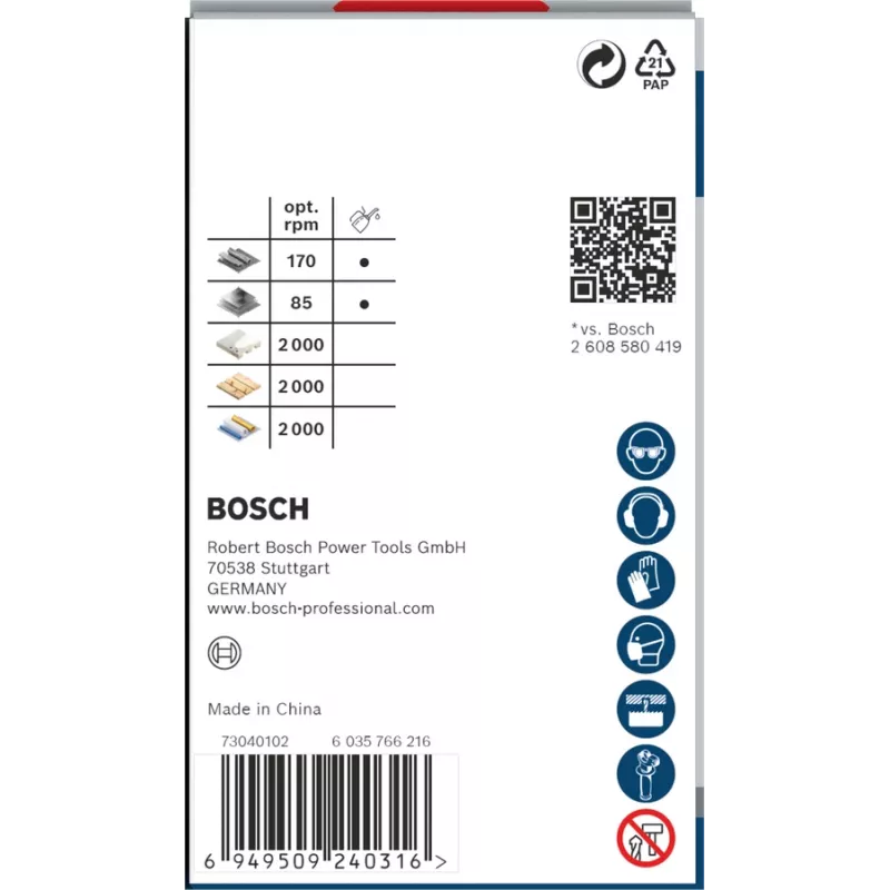 Bosch PRO Multi Material PC Plus 44/51 mm enkelvoudige gatenzaag