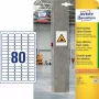 Zelfklevend etiket rechthoek AVERY L7872-20