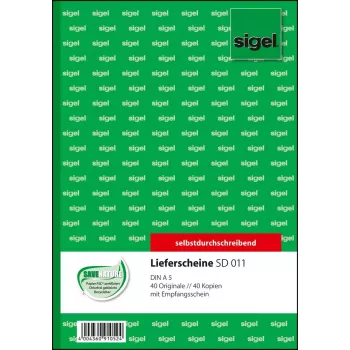 Bedrijfsformulier Sigel SD011