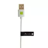 Techly ICOC MUSB20-CMAM10TW USB-kabel USB 2.0 1 m USB A USB C wit
