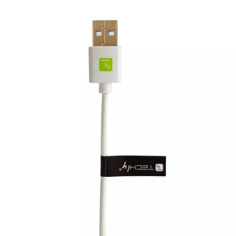 Techly ICOC MUSB20-CMAM10TW USB-kabel USB 2.0 1 m USB A USB C wit