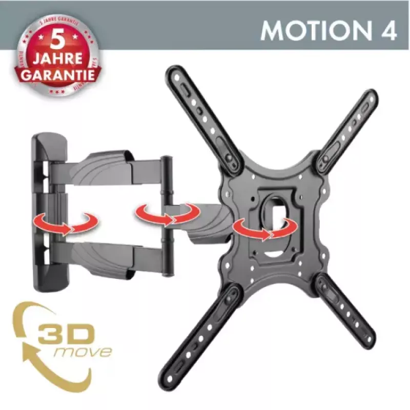 Tv-wandbeugel Schwaiger LWH35535 513 zwart