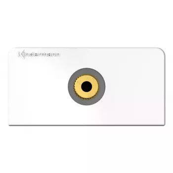 3,5-mm-contactdoosinsert Kindermann 7456 000 511 wit