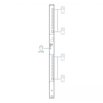 Capacitieve lekkagesensor ATEN EA1540 DC AC 10-30V 0,15A