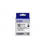 Epson labelcartridge transparant LK-5TBN zwart/transparant 18mm (9m)