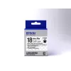 Epson labelcartridge transparant LK-5TBN zwart/transparant 18mm (9m)
