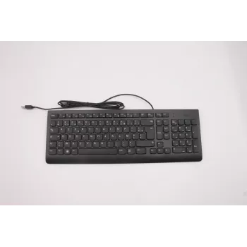 Lenovo USB Calliope toetsenbord universeel AZERTY Frans zwart