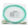 BlueOptics LC-SC multimode OM3 duplex glasvezel patchkabel, LC-UPC/SC-UPC, 2 m, beige (compatibel met Corning 055702K512000002M)