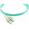 BlueOptics LC-SC multimode OM3 duplex glasvezel patchkabel, LC-UPC/SC-UPC, 2 m, beige (compatibel met Corning 055702K512000002M)
