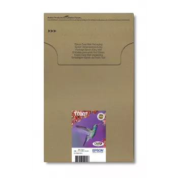 Inktpatroon-multipack Epson Hummingbird T0807 — 6 kleuren (zwart, cyaan, lichtcyaan, lichtmagenta, magenta, geel)