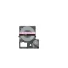 Labeltape Epson LK-4PAS grijs roze thermotransfer 1,2 cm