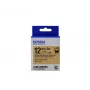 Epson labelcartridge satin ribbon LK-4KBK zwart/goud 12mm (5m)