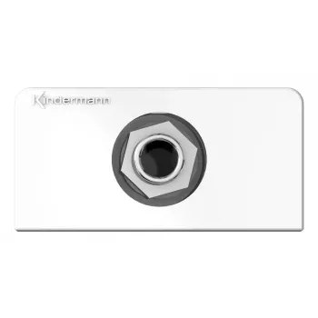Contactdoos Kindermann 7456000417 6,35 mm grijs wit