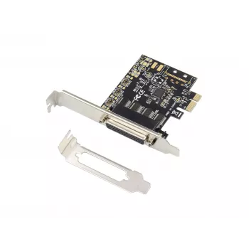 Conceptronic 4-poorts DB9 RS232 seriële PCIe-kaart, PCIe, RS-232, PCIe 2.0, RS-232, zwart, China