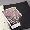 Schrijfboek Sigel CONCEPTUM A5 160 vel zwart