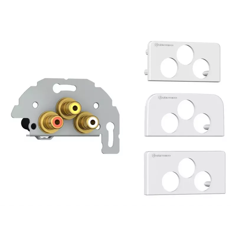 Aansluitdoos 3 x RCA Kindermann 7456000530