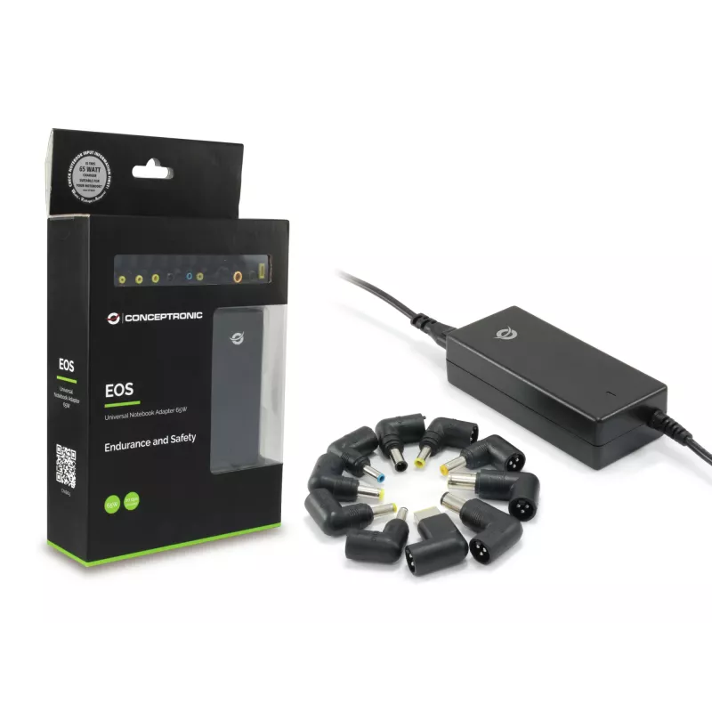 Conceptronic universele notebookadapter 65W
