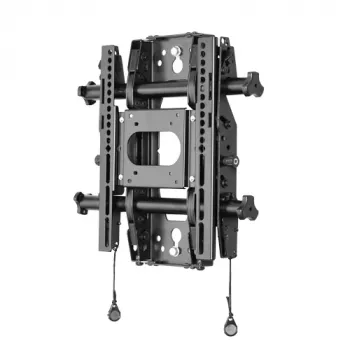 Chief Small tilt wandbeugel eenpootmontage, 61 cm (24 inch), 81,3 cm (32 inch), 75 x 75 mm, 300 x 300 mm, -12 - 2°, zwart