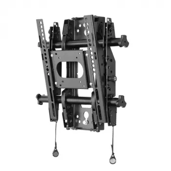 Chief Small tilt wandbeugel eenpootmontage, 61 cm (24 inch), 81,3 cm (32 inch), 75 x 75 mm, 300 x 300 mm, -12 - 2°, zwart