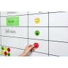 Bordmagneet Legamaster magnetisch symbool emoticon gesorteerd 50 mm 6 stuks