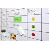 Bordmagneet Legamaster magnetisch symbool emoticon gesorteerd 50 mm 6 stuks