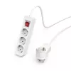Hama 00223081 stroomverdeler 1,4 m 3 AC-uitgangen binnen wit