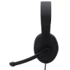 Hama HS-USB300 PC Office headset, bedraad, USB, zwart