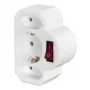 Hama 00223217 netstekker-adapter wit